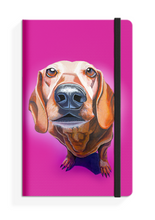 Load image into Gallery viewer, Eoin O'Connor Mutz A5 Notebook - Puppy Love