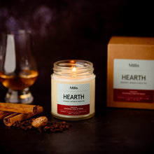 Load image into Gallery viewer, Milis. 'Hearth' Soy Wax Scented Candle