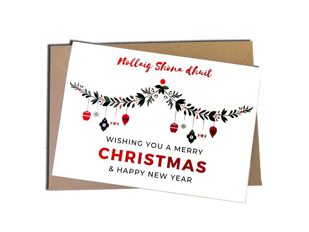 Christmas Card - Nollaig Shona