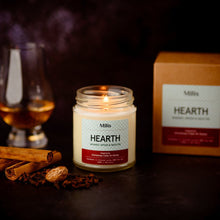 Load image into Gallery viewer, Milis. &#39;Hearth&#39; Soy Wax Scented Candle
