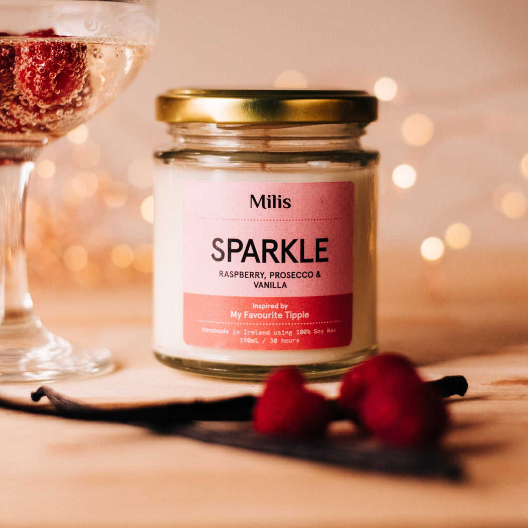 Milis. 'Sparkle' Soy Wax Scented Candle