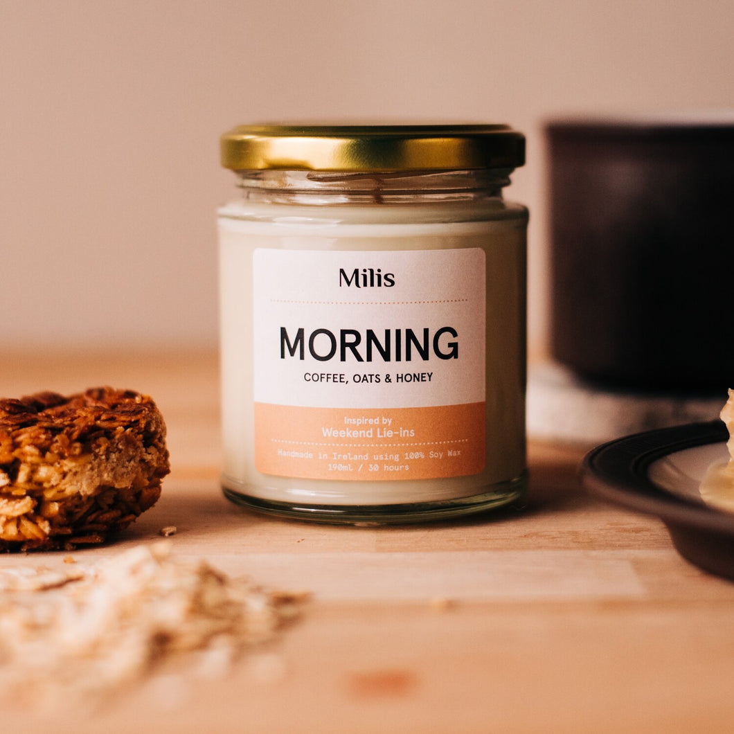 Milis. 'Morning' Soy Wax Scented Candle