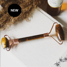 Load image into Gallery viewer, Tiger Eye Jade Roller
